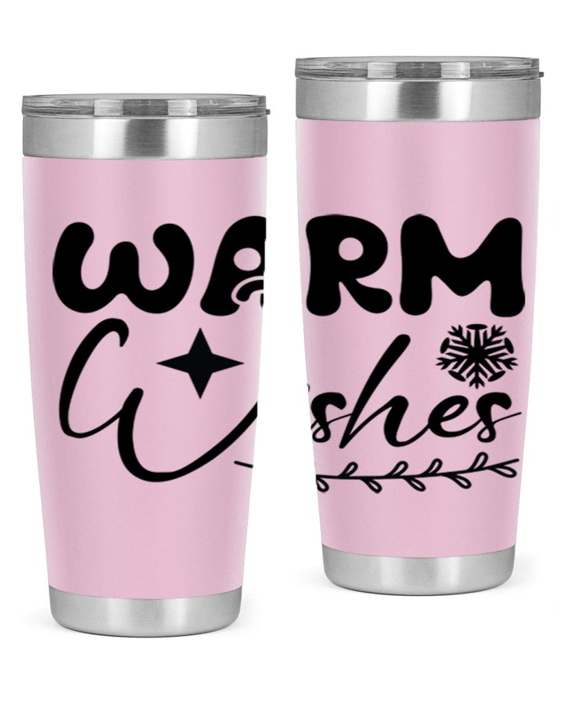 Warm wishes 467#- winter- Tumbler