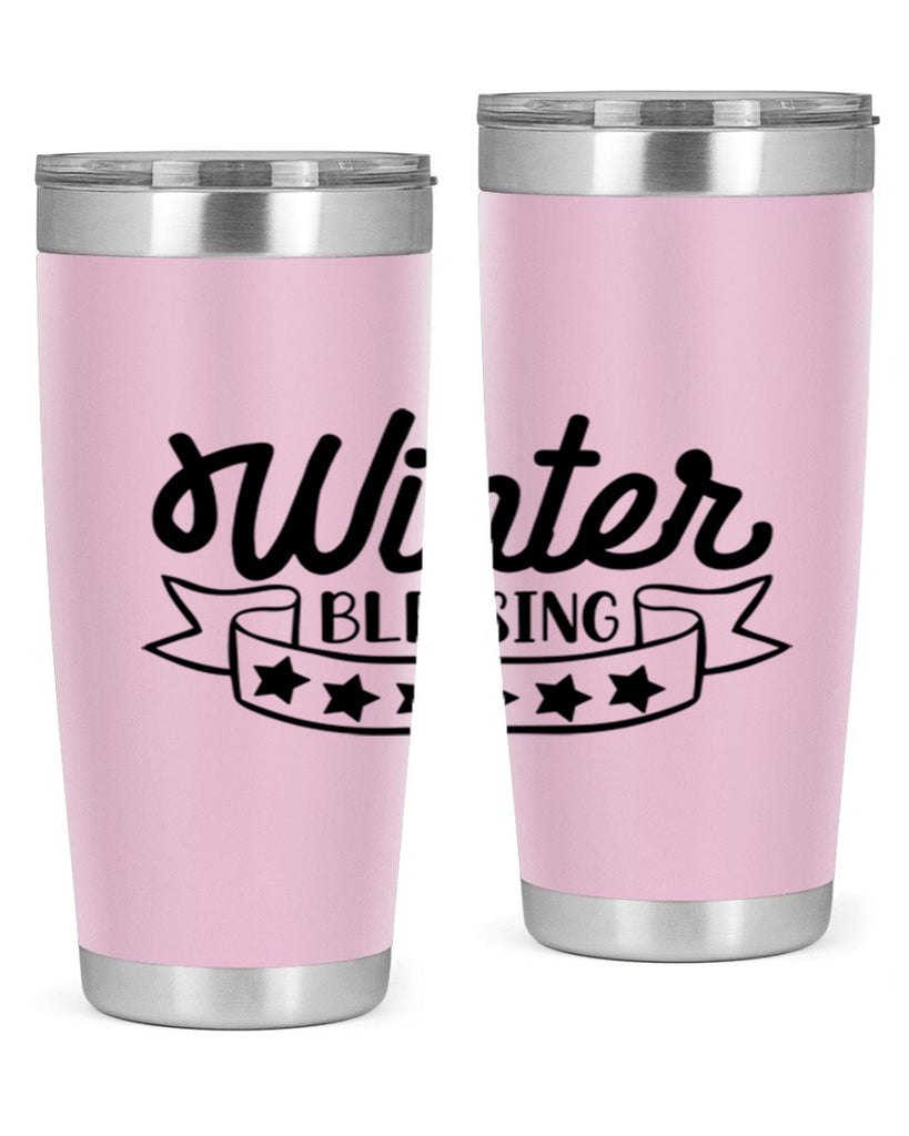 Winter Blessing 485#- winter- Tumbler