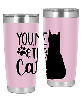 You Me The Cat Style 110#- cat- Tumbler