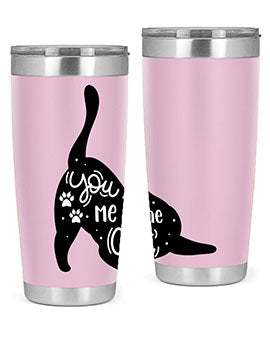 You Me The Cat Style 111#- cat- Tumbler