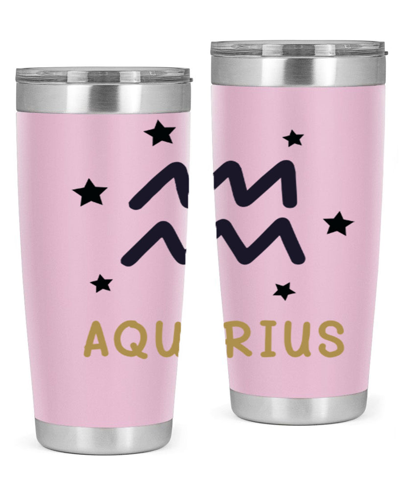 aquarius 83#- zodiac- Tumbler