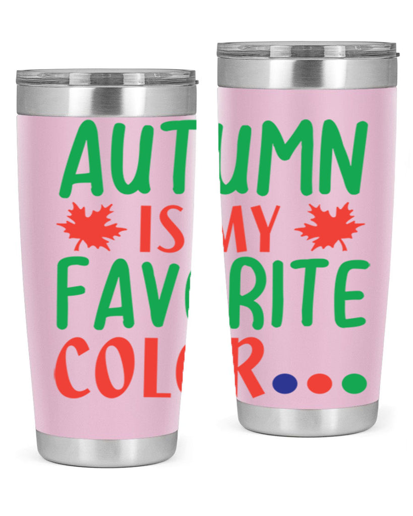 autumn is my favorite color 18#- fall- Tumbler