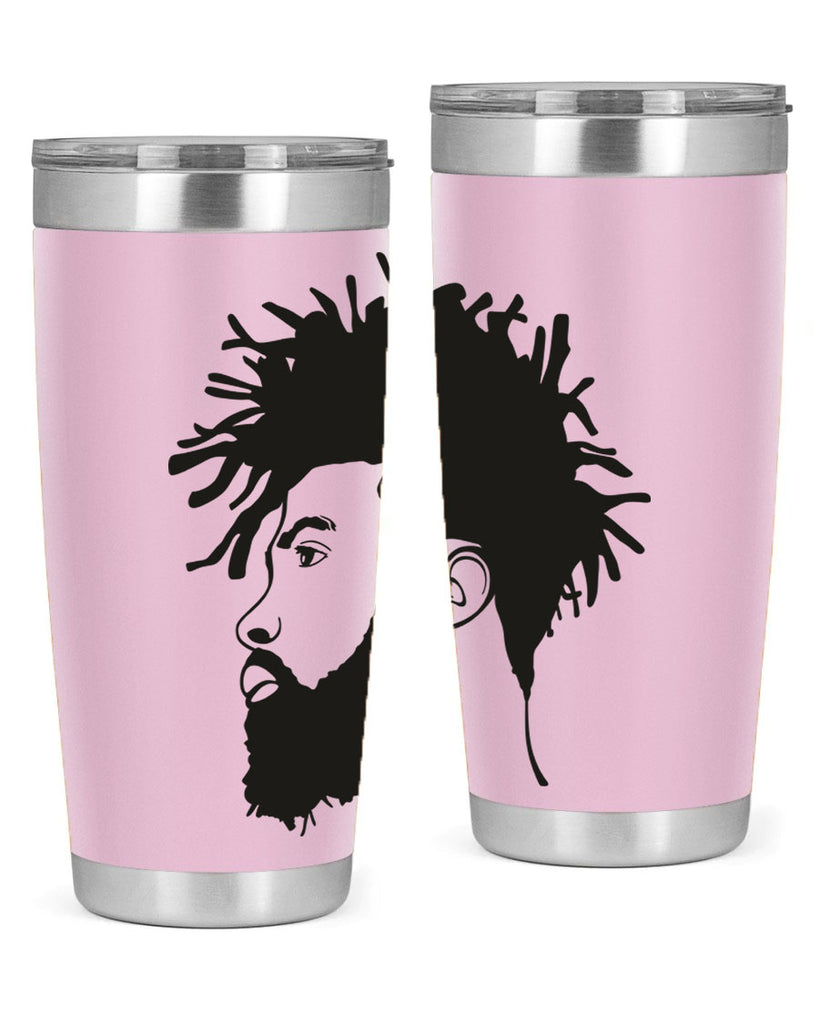 beardman 46#- black men - boys- tumbler