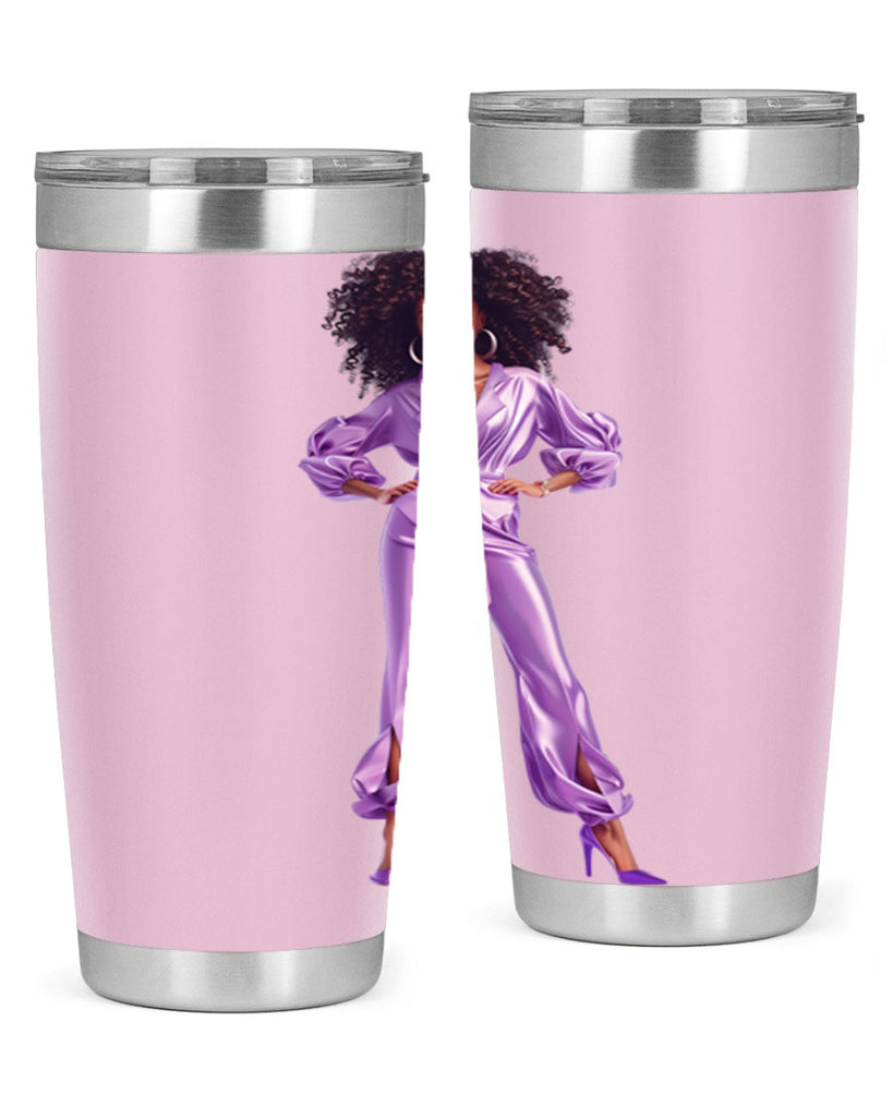 fashion girl in lavender 48#- fashion- Cotton Tank