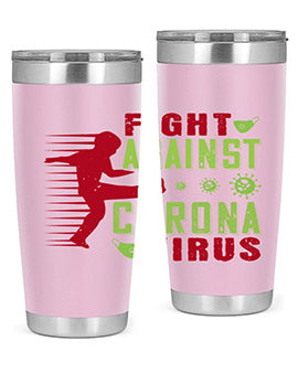 fight against corona virus Style 41#- corona virus- Tumbler
