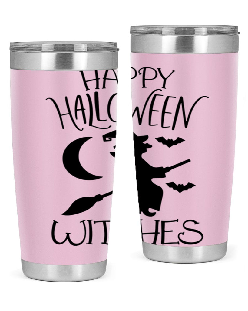 happy halloween witches 63#- halloween- Tumbler