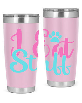 i eat stuff Style 82#- dog- Tumbler