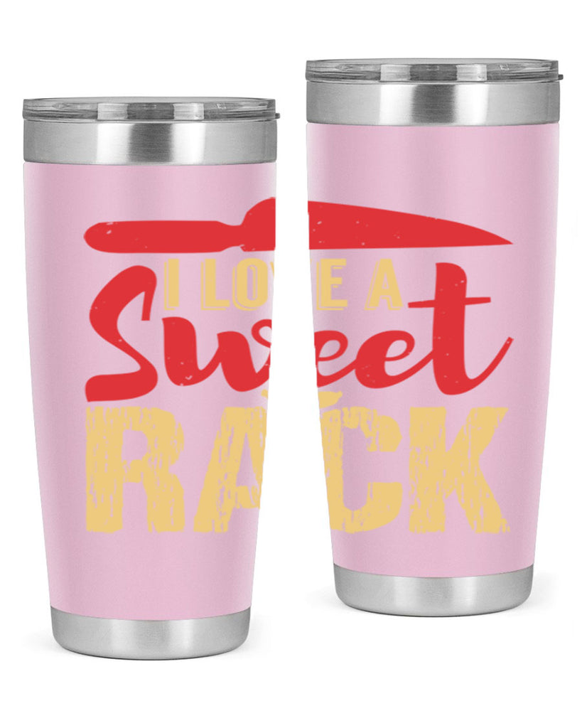 i love a sweet rack 40#- bbq- Tumbler