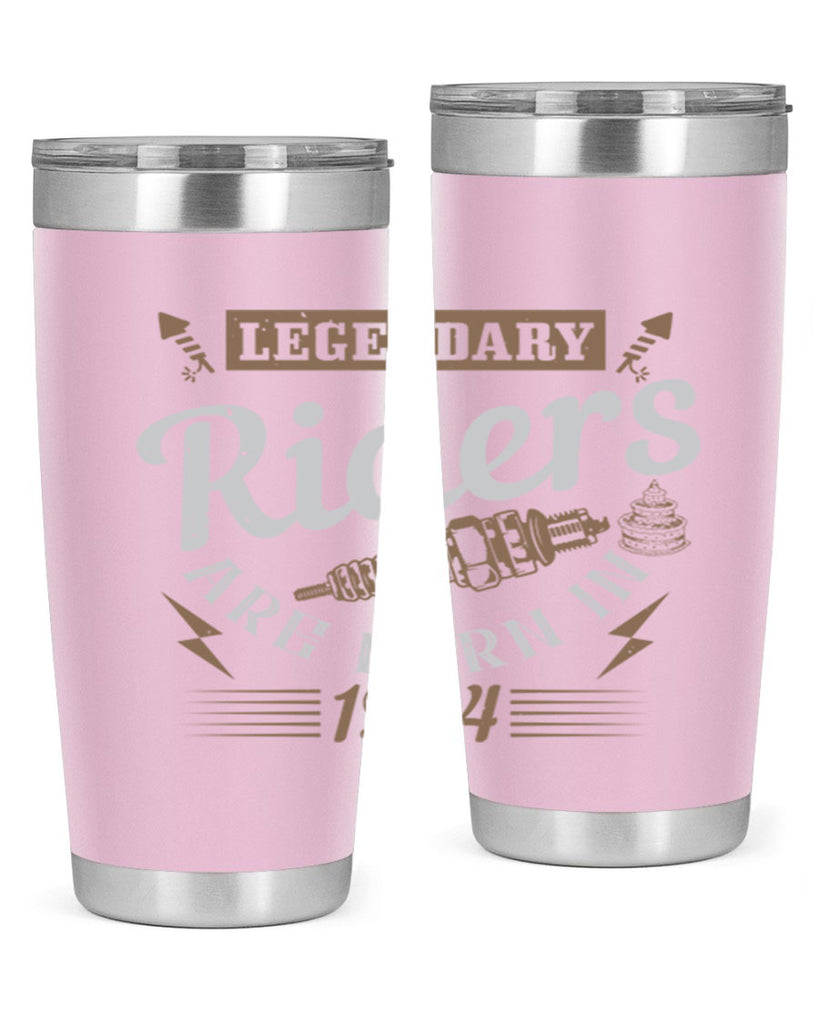 legendary riders are born in Style 60#- birthday- tumbler