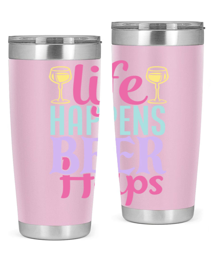 life happens beer helps 141#- beer- Tumbler