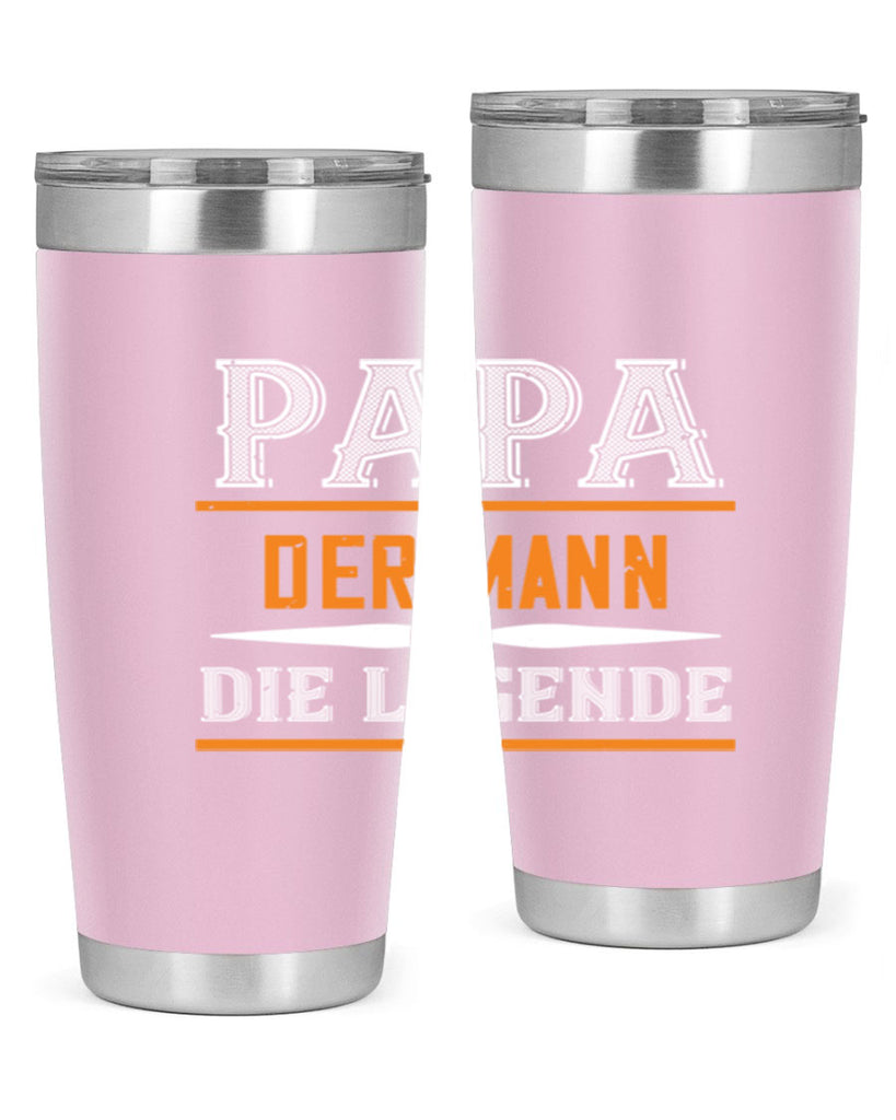 papa der mann die legende 21#- grandpa - papa- Tumbler