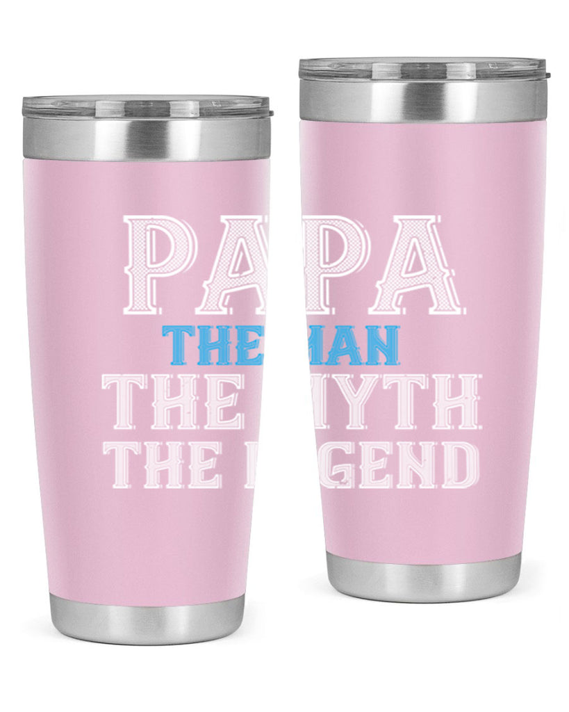 papa the man the myth the legend 15#- grandpa - papa- Tumbler