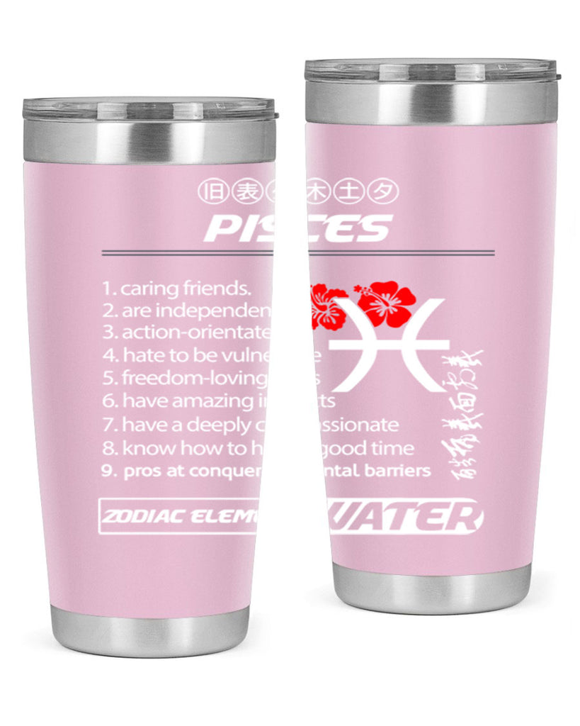 pisces 356#- zodiac- Tumbler