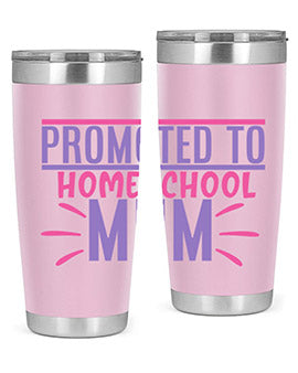 promoted to homeschool mum Style 48#- corona virus- Tumbler