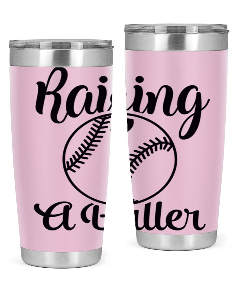 raising a baller 2277#- softball- Tumbler