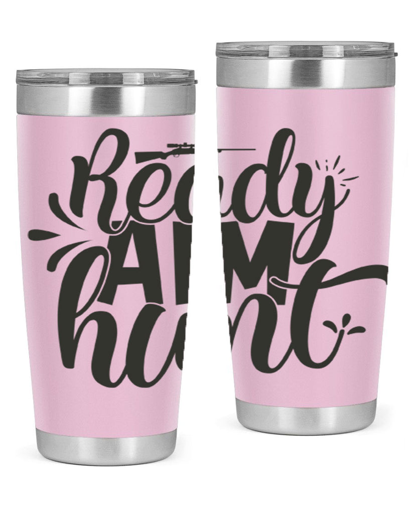 ready aim hunt 4#- hunting- Tumbler