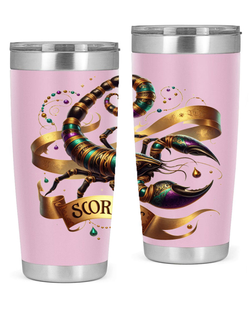 scorpio 459#- zodiac- Tumbler