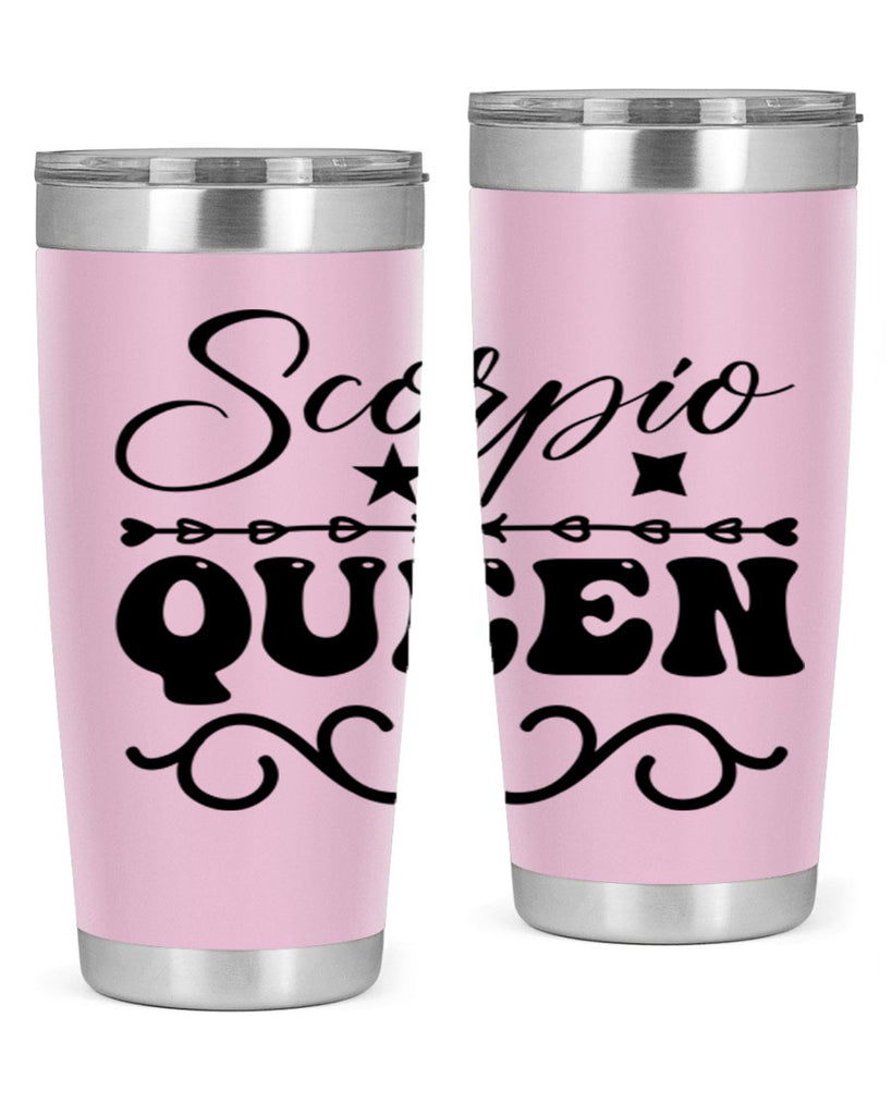 scorpio queen 447#- zodiac- Tumbler