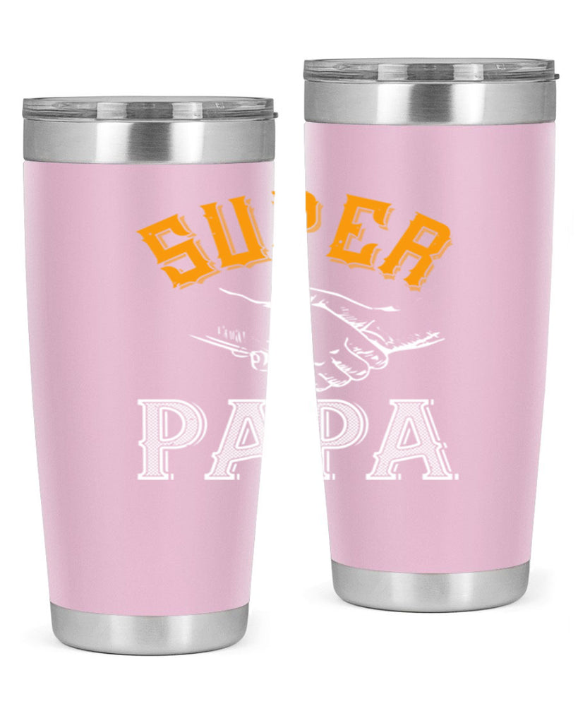 super papa 8#- grandpa - papa- Tumbler