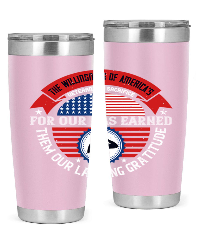 the willingness of americas 88#- Veterns Day- Tumbler