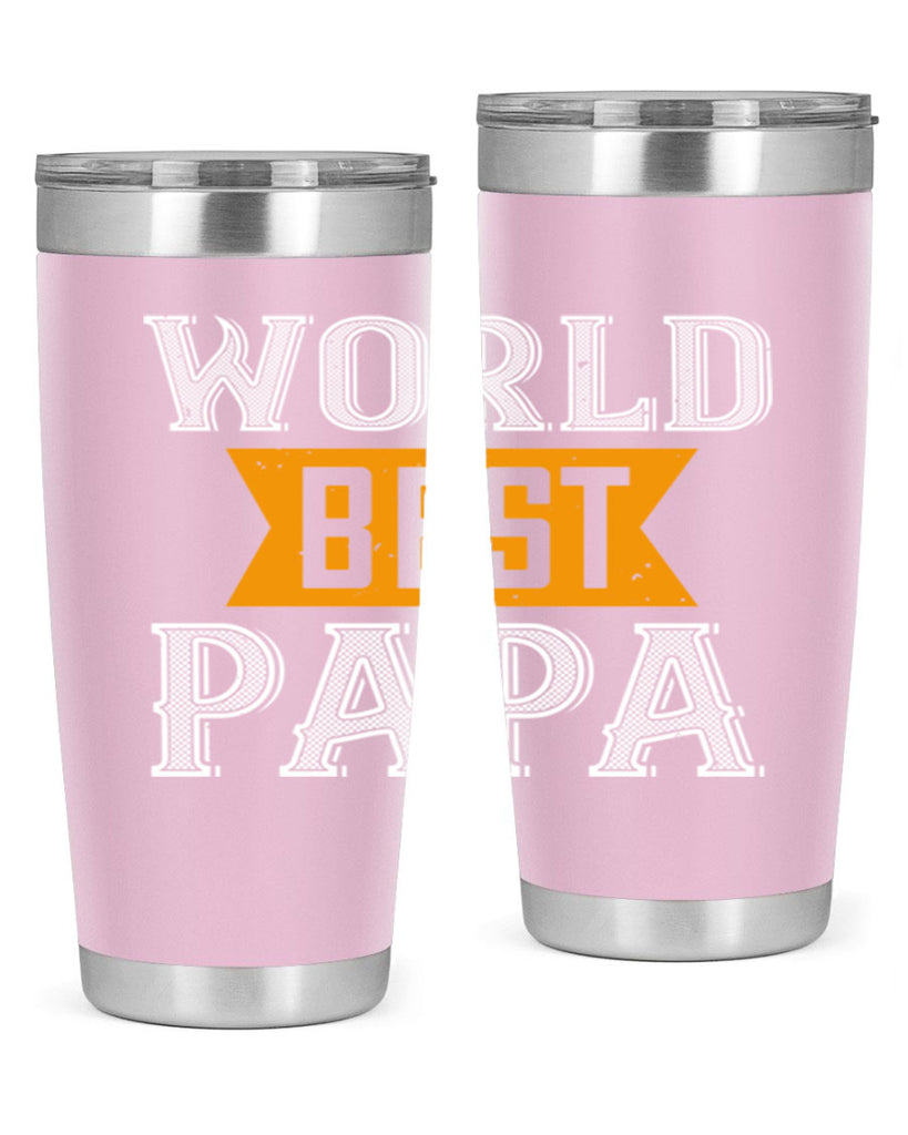 world best papa 1#- grandpa - papa- Tumbler