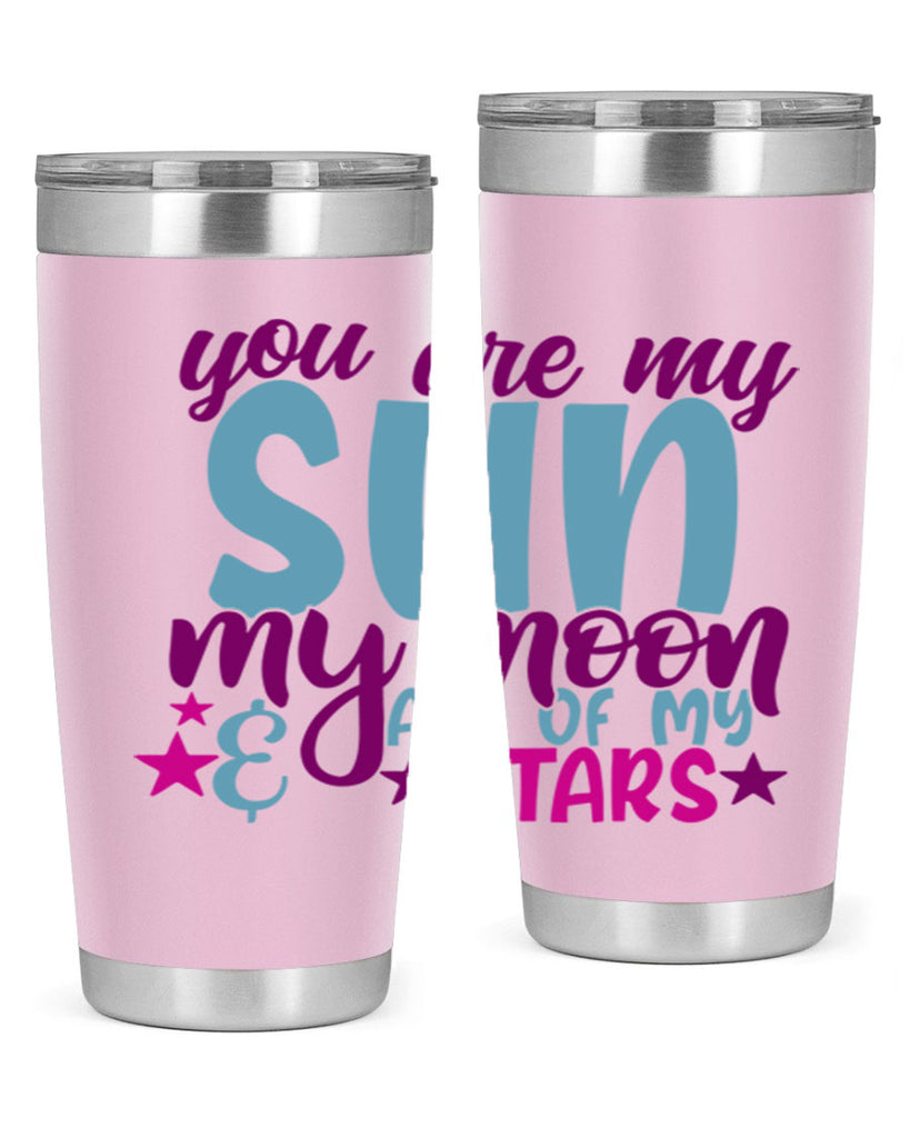 you are my sun my moon all of my stars 6#- family- Tumbler