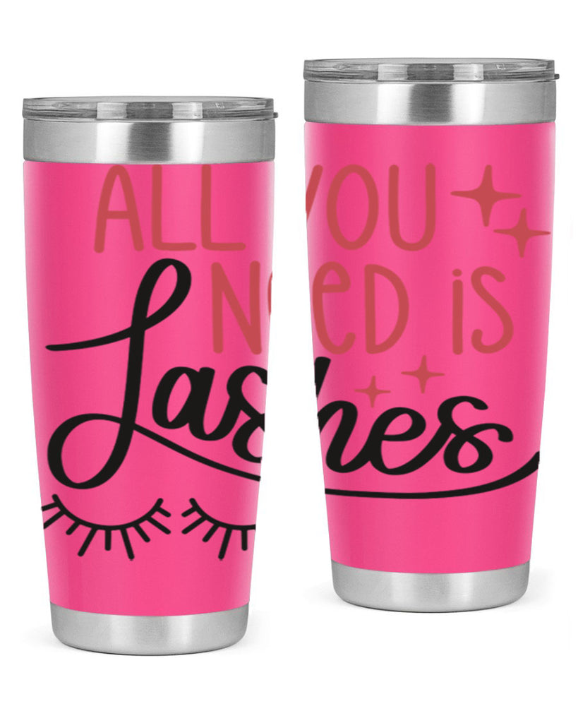 All You Need Is Lashes Style 146#- make up- Tumbler