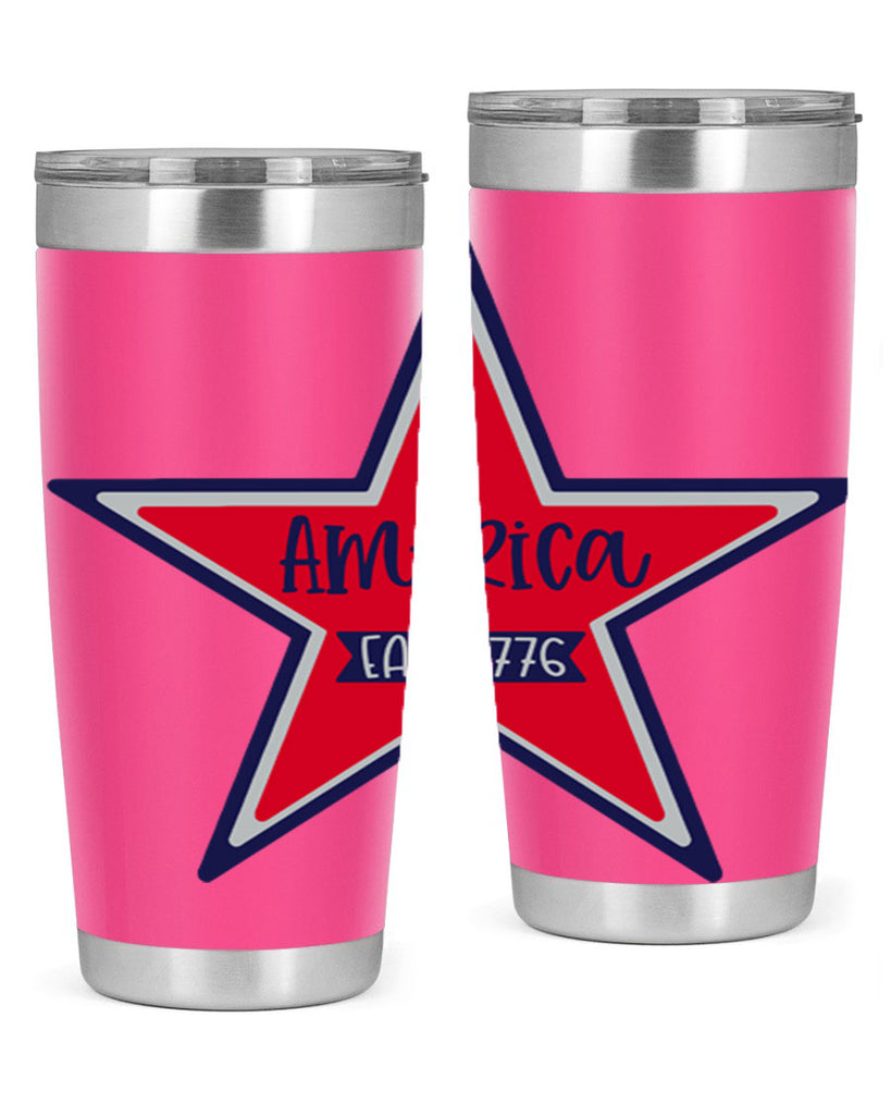 America East Style 144#- Fourt Of July- Tumbler