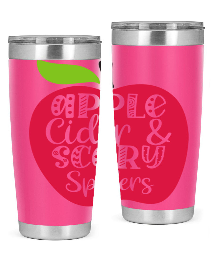 Apple Cider Scary Spiders 10#- fall- Tumbler