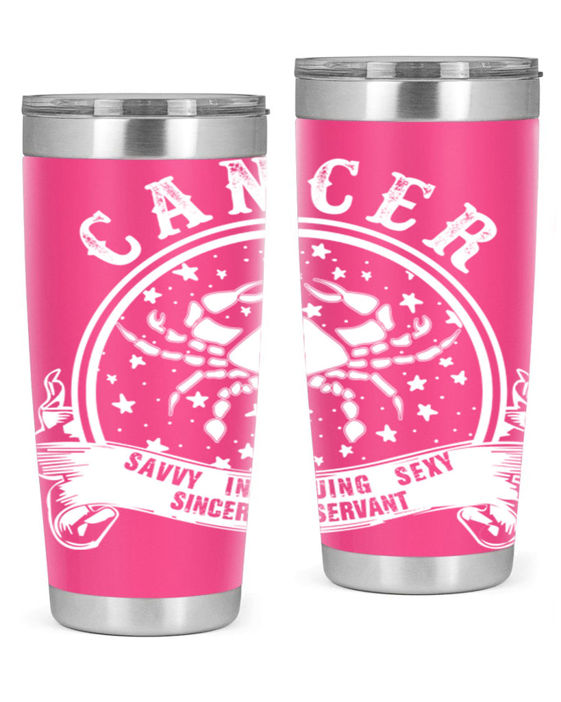 Cancer 14#- zodiac- Tumbler