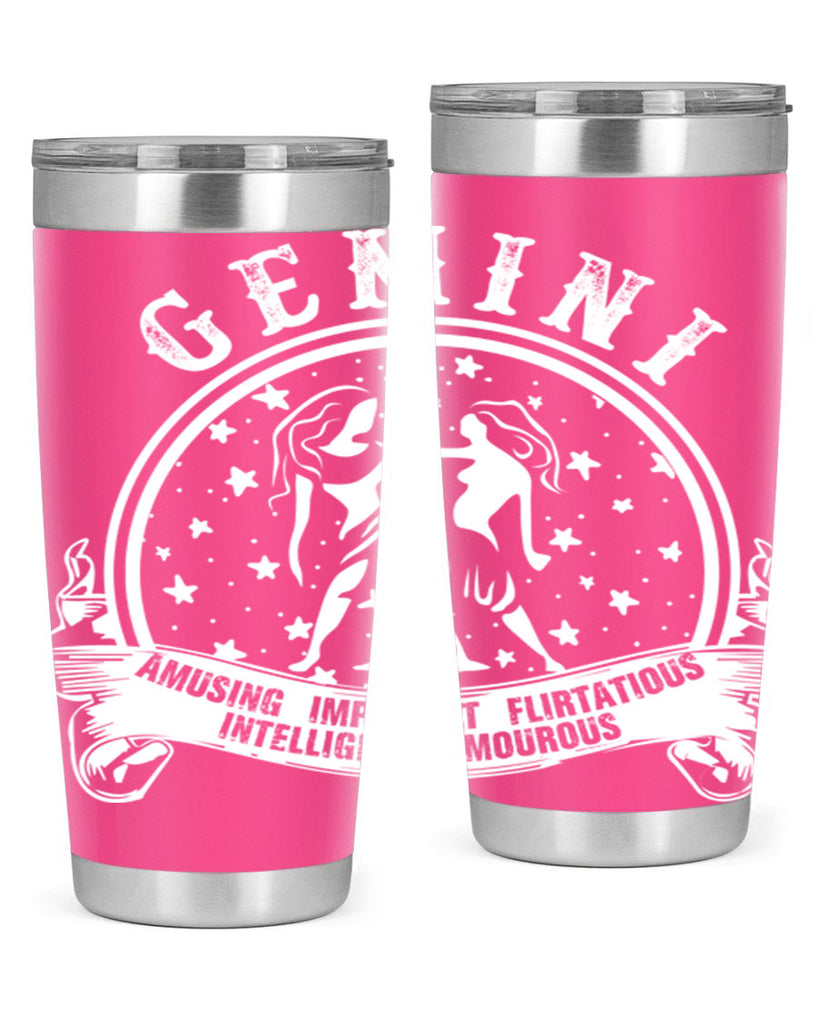 Gemini 10#- zodiac- Tumbler