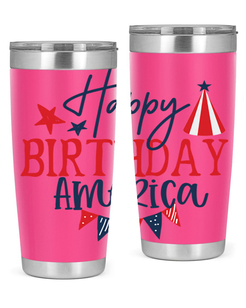 Happy Birthday america Style 30#- Fourt Of July- Tumbler