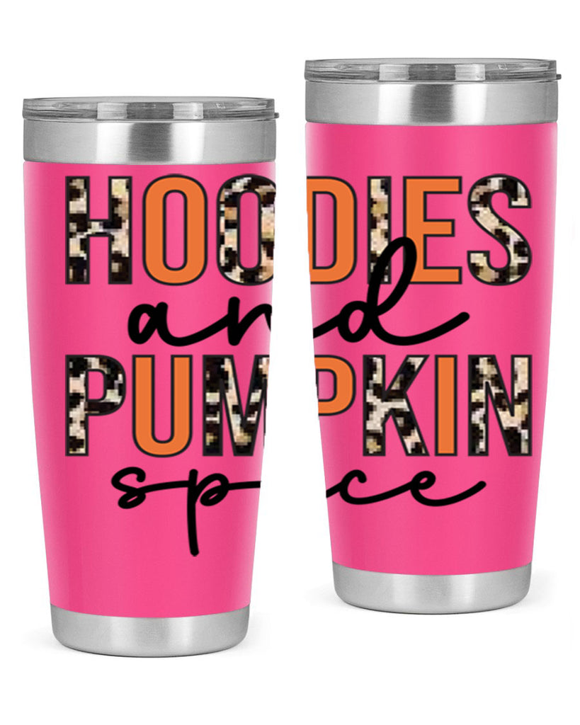 Hoodies and pumpkin spice 317#- fall- Tumbler