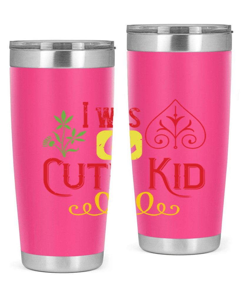 I was a cute kid Style 32#- baby- Tumbler