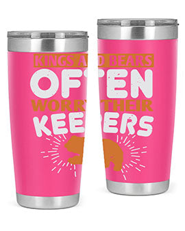 Kings and Bears often worry their Keepers 66#- Bears- Tumbler