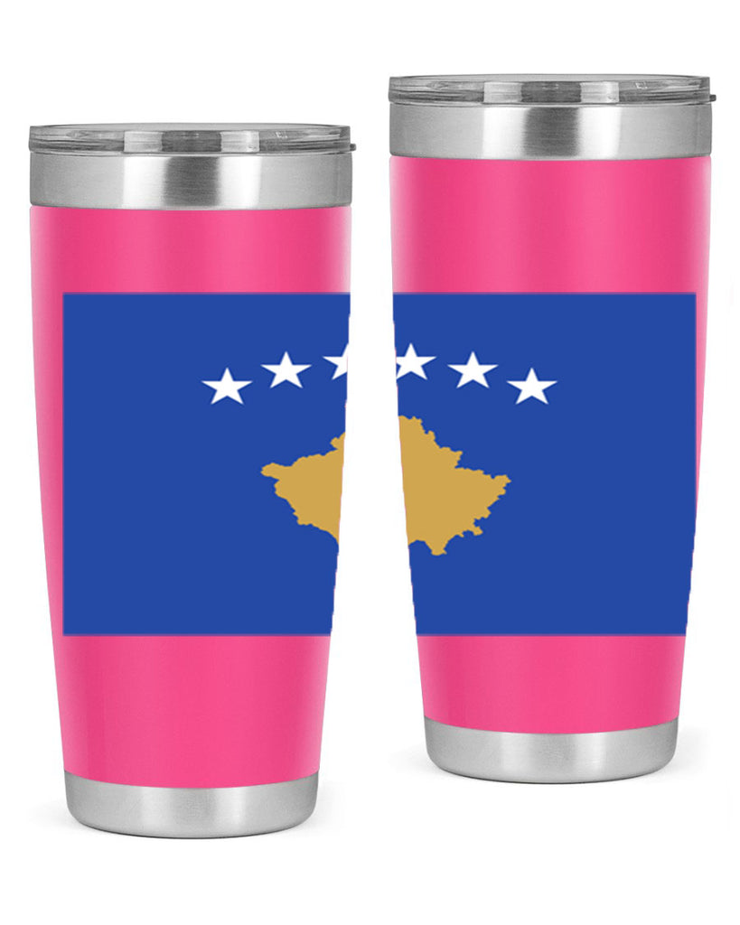 Kosovo 108#- world flags- Tumbler