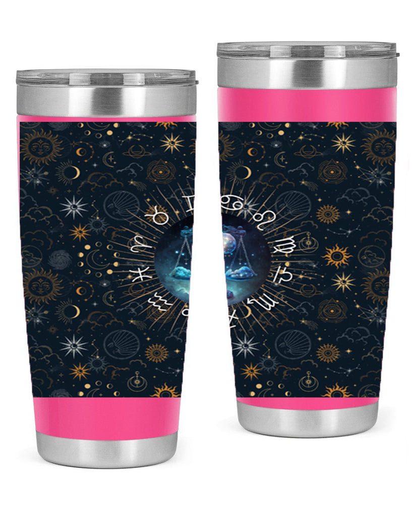 Libra Straight 317#- zodiac- Tumbler