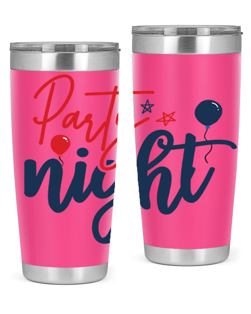 Party Night Style 84#- Fourt Of July- Tumbler