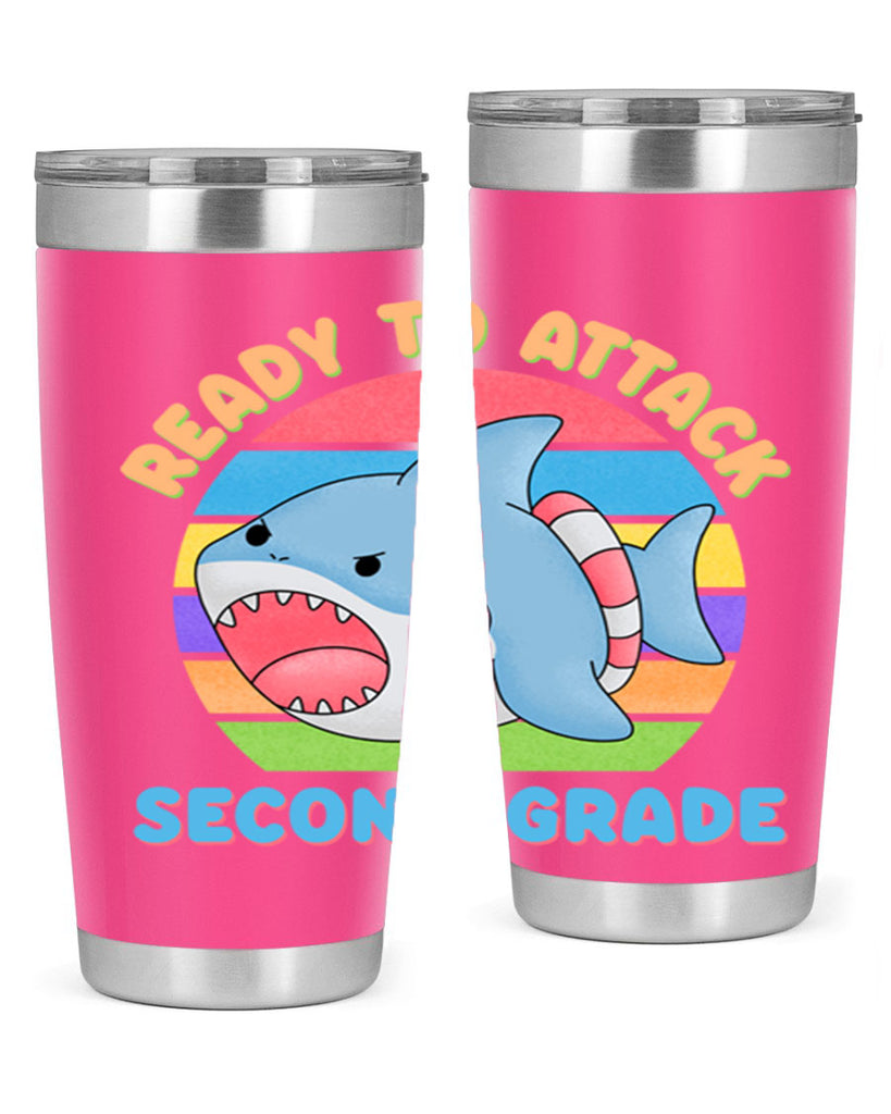 Ready to Attack 2nd Grade 19#- second grade- Tumbler