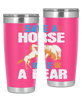 Save a horse, ride a bear 27#- Bears- Tumbler