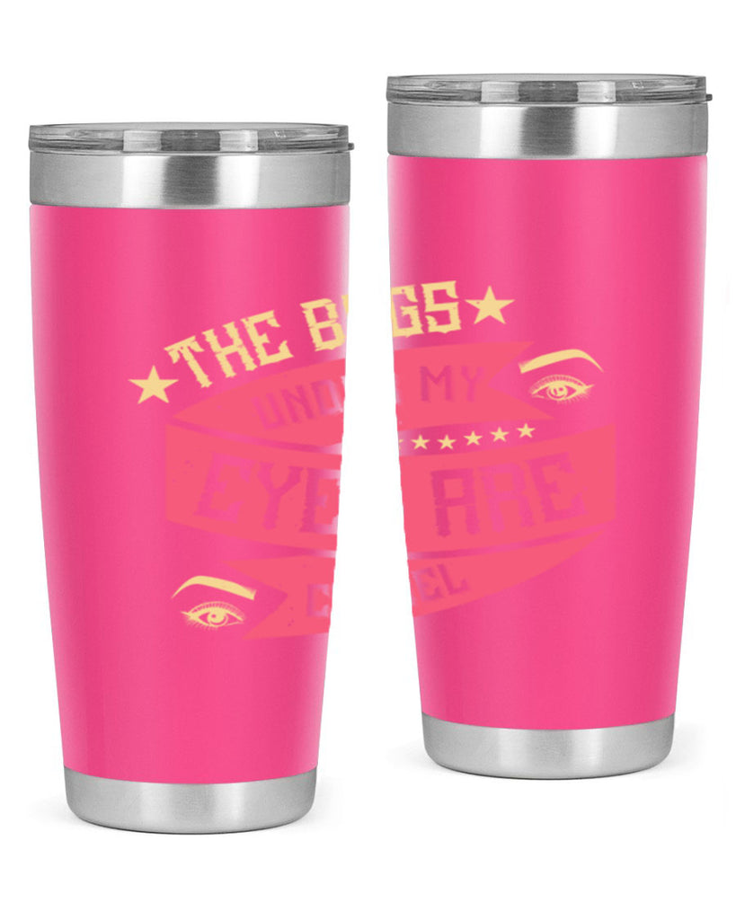 The bags under my eyes are Chanel Style 184#- make up- Tumbler