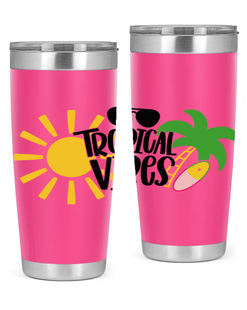 Tropical Vibes Style 9#- summer- Tumbler