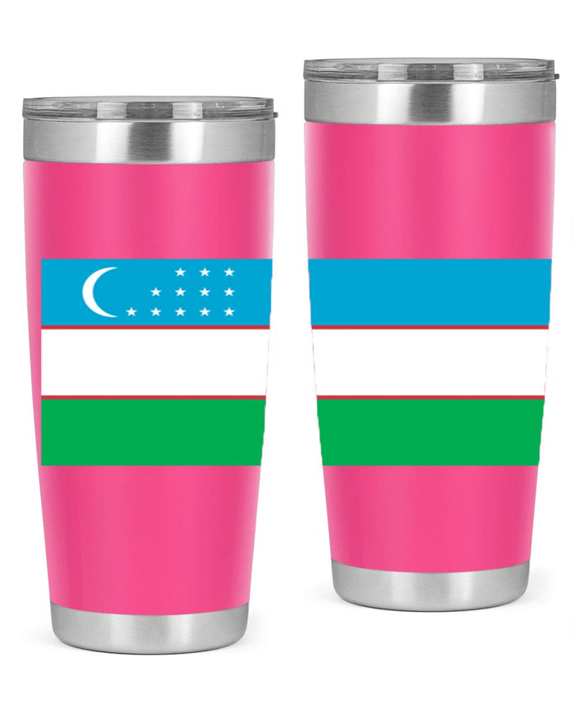 Uzbekistan 8#- world flags- Tumbler