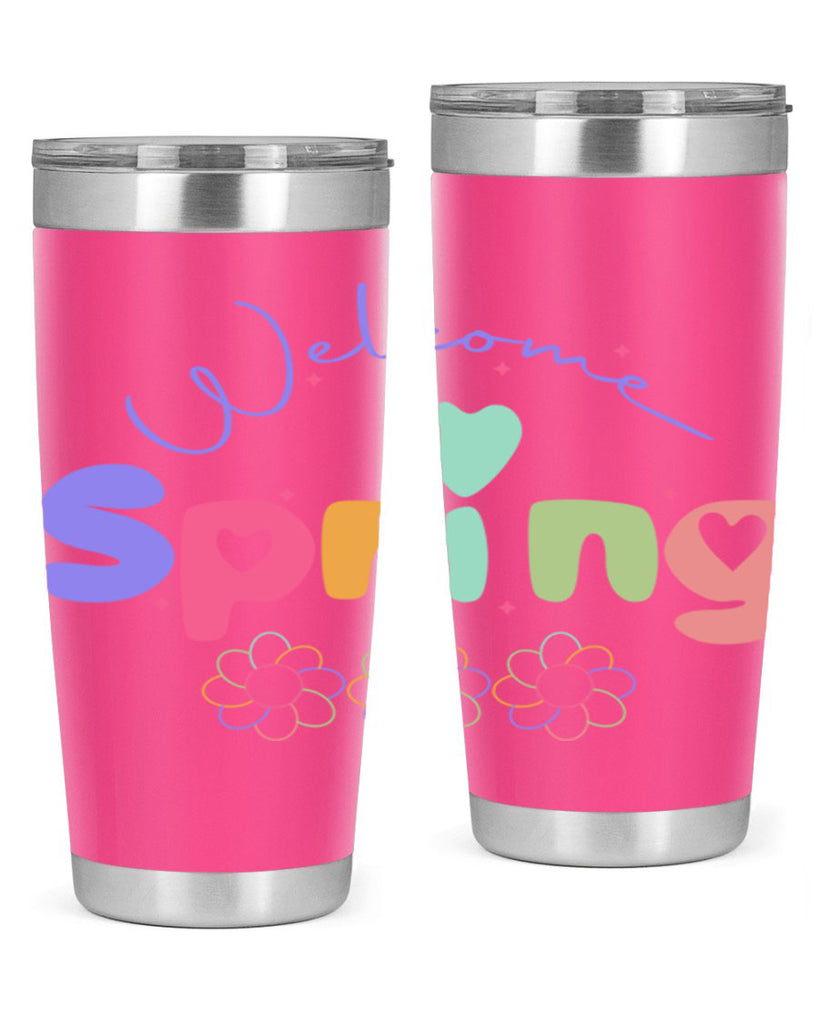 Welcome Spring583#- spring- Tumbler