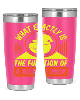 What exactly is the function of a rubber duck Style 10#- duck- Tumbler