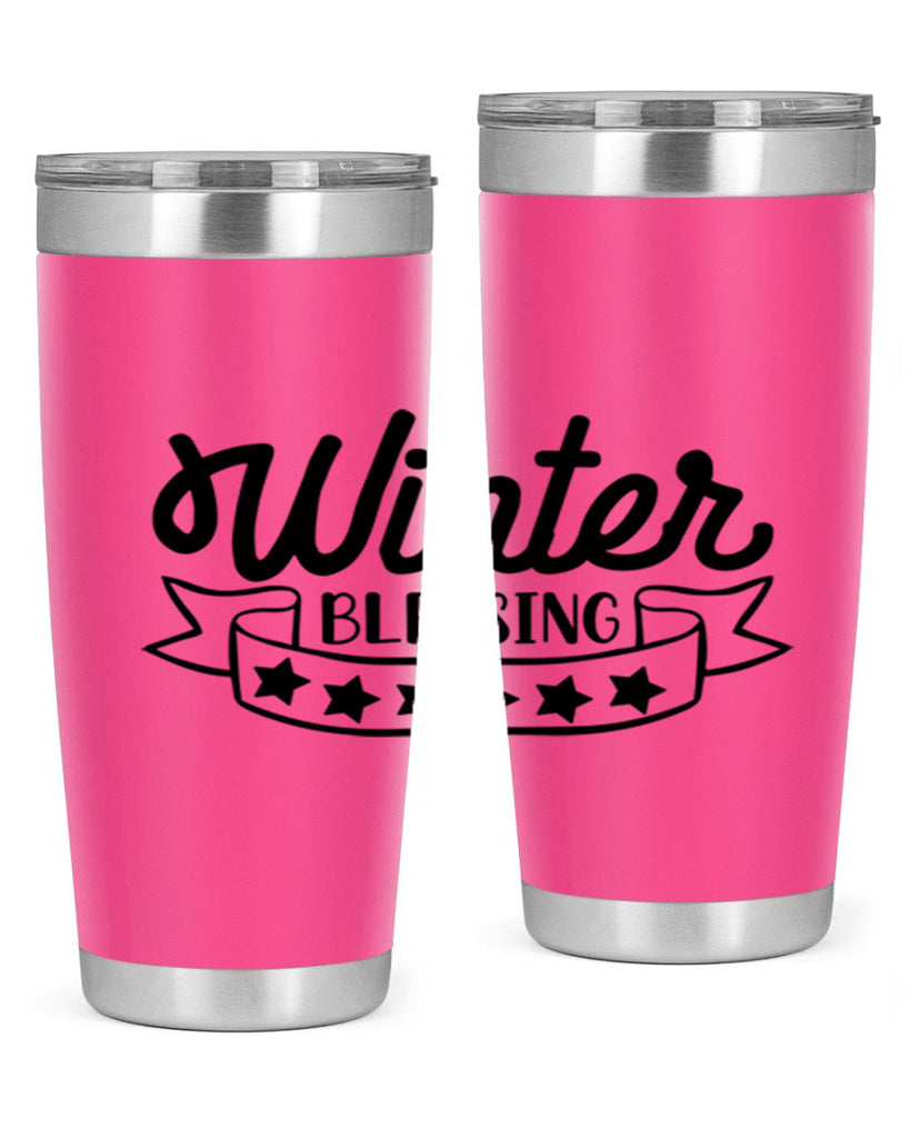 Winter Blessing 485#- winter- Tumbler
