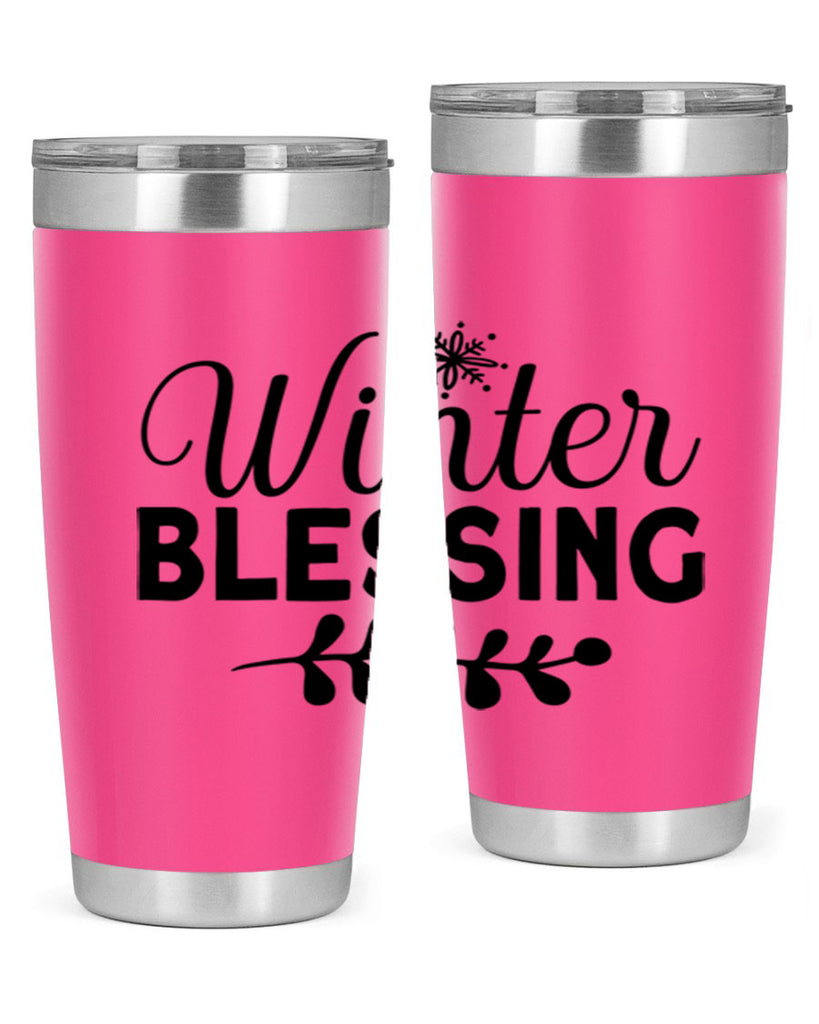 Winter Blessing488#- winter- Tumbler