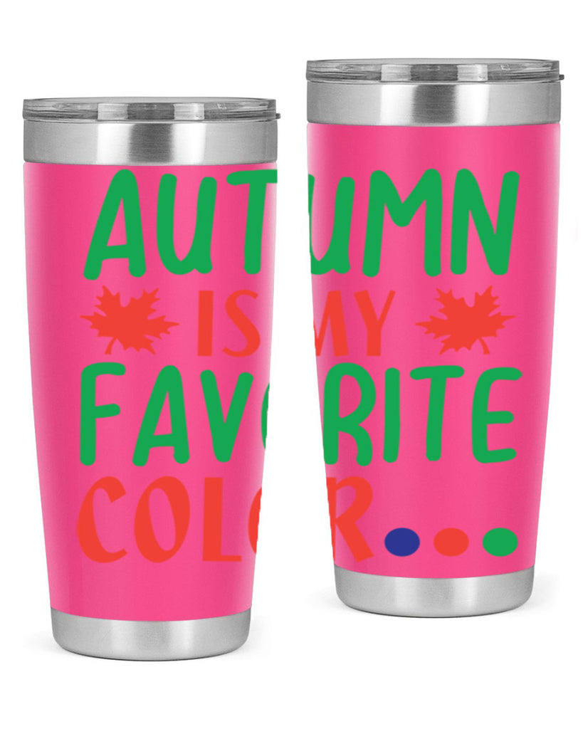 autumn is my favorite color 18#- fall- Tumbler