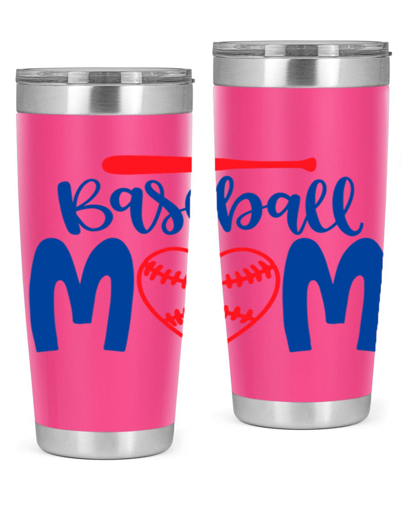 baseball mom 2077#- baseball- Tumbler