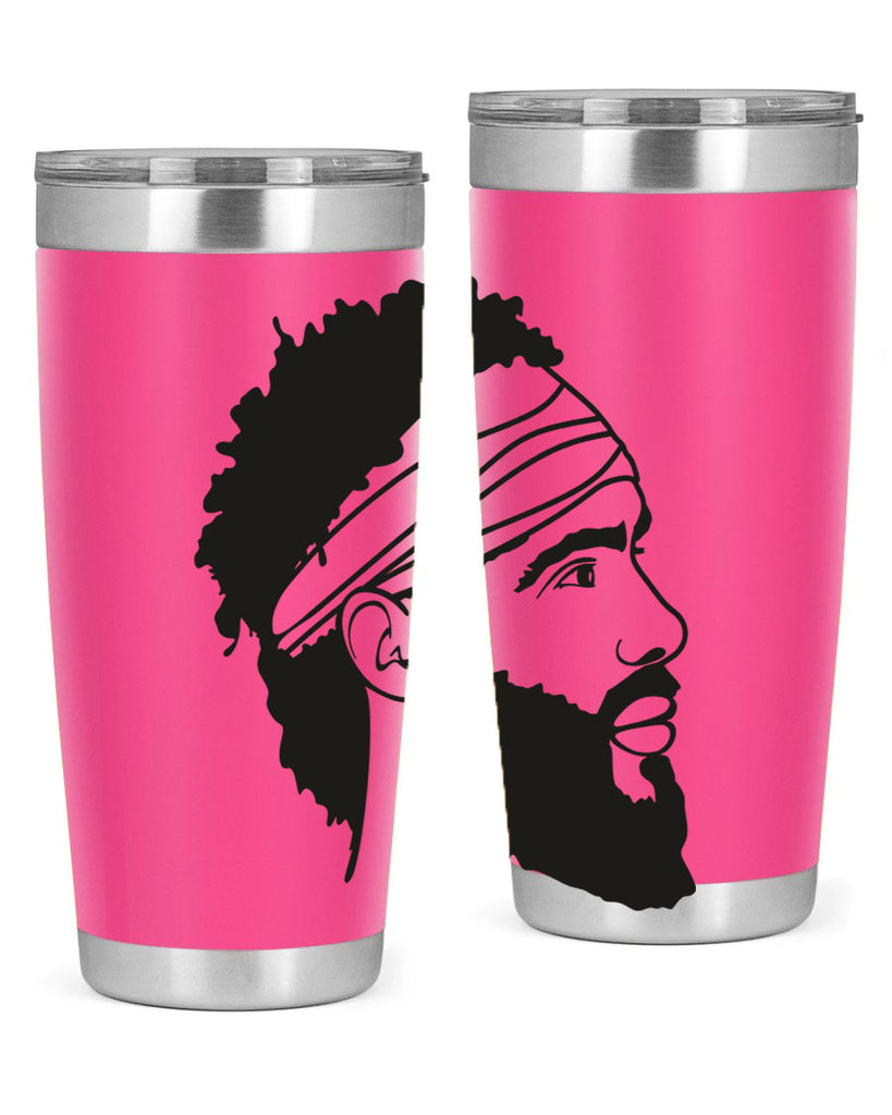 beardman 48#- black men - boys- tumbler